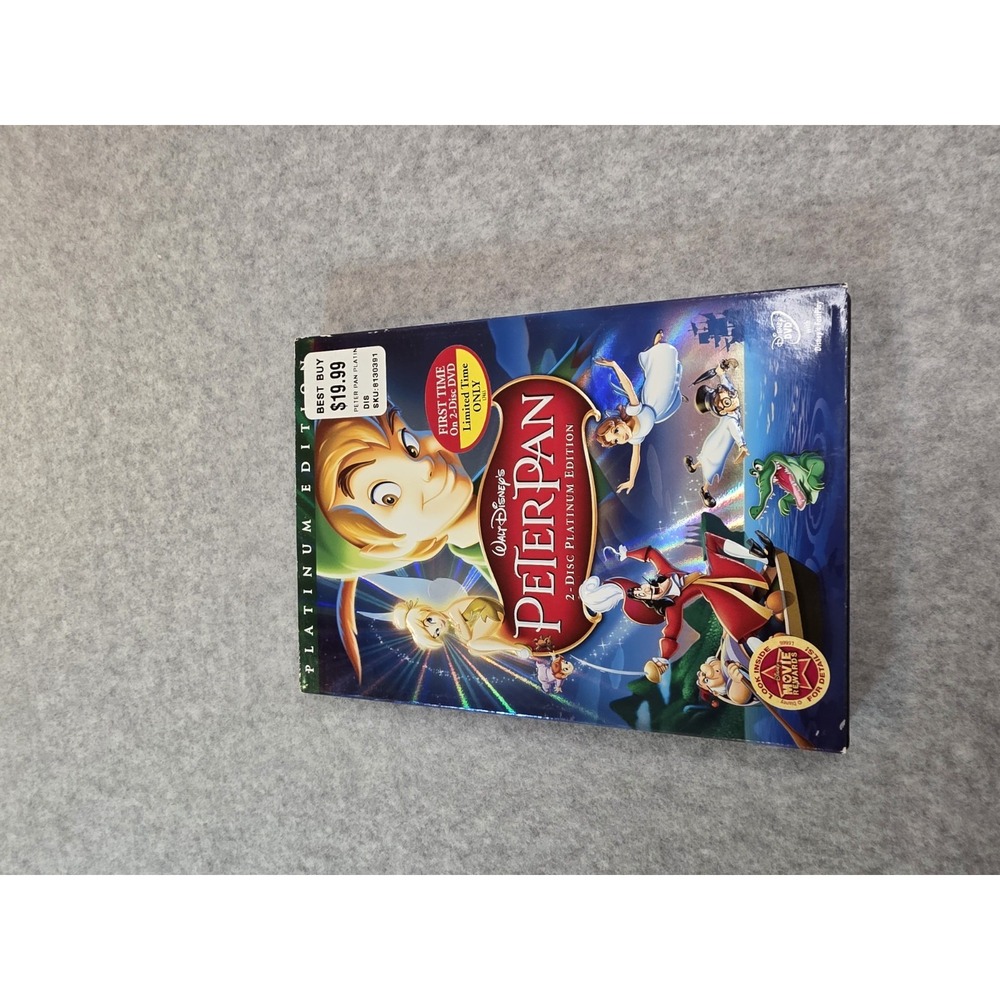 Peter Pan (DVD, 2007, 2-Disc Set, Platinum Edition)
